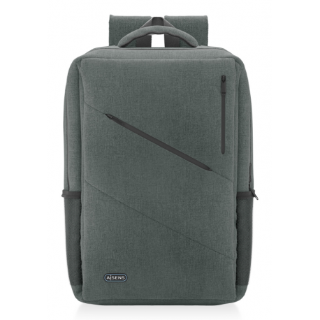MOCHILA AISENS URBANA OFICINA 15,6" GRIS