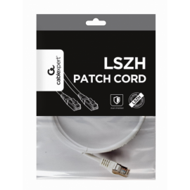 CABLE RED S-FTP GEMBIRD CAT 6A LSZH BLANCO 1 M