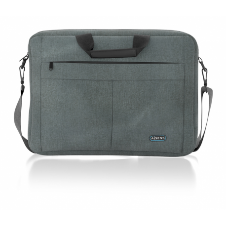 MALETIN AISENS PREMIUM 15,6" GRIS