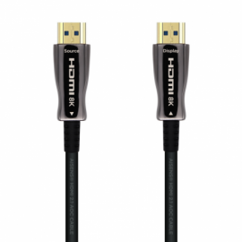 CABLE HDMI AISENS V2.1 OPTICO ACTIVO AOC 8K60HZ M/M 30M NEGRO