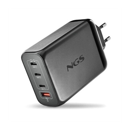 NGS CARGADOR ULTRARAPIDO240W 4 PUERTOS 3USB-C 1 US