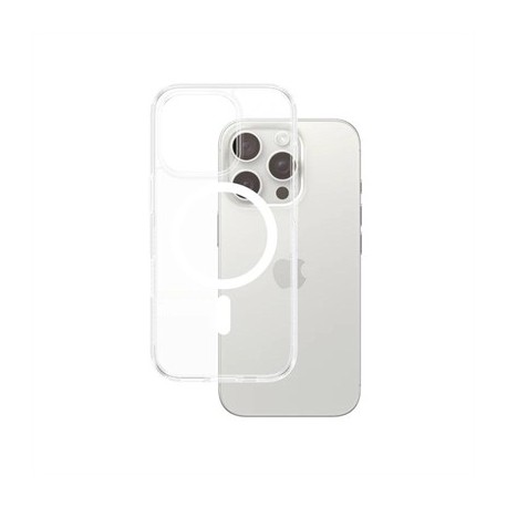 PANZERGLASS CASE CON WHITE MAGSAFE IPHONE 16 PRO