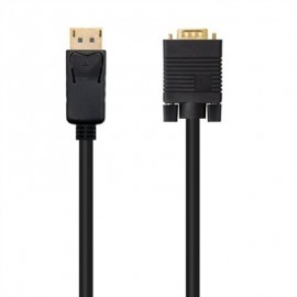 NANOCABLE CABLE CONVERSOR DP A VGA NEGRO, 2 M