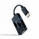 NANOCABLE CONVERSOR DP A HDMI/DVI/VGA NEGRO 20 CM