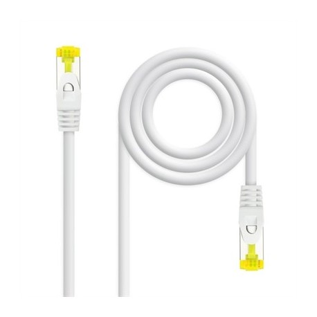 NANOCABLE LATIGUILLO LSZH CAT.6A SFTP 25CM BLANCO