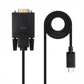 NANOCABLE CABLE CONVERSOR USB-C/M A VGA/M 1,8 M