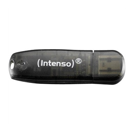 INTENSO 3502470 LAPIZ USB 2.0 RAINBOW 16GB NEGRO