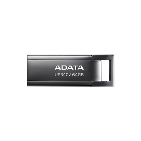 ADATA LAPIZ USB UR340 64GB USB 3.2 METAL BLACK