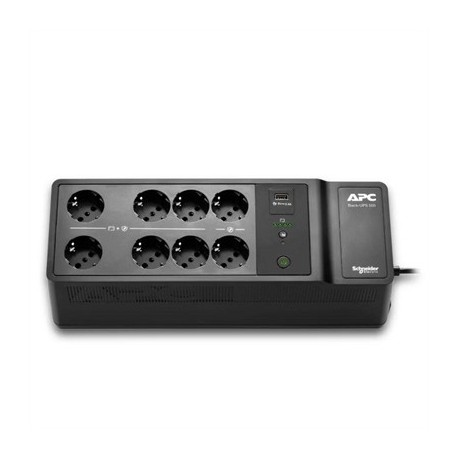 APC BACK-UPS  500VA/300W 8 SCHUKO 1 USB A