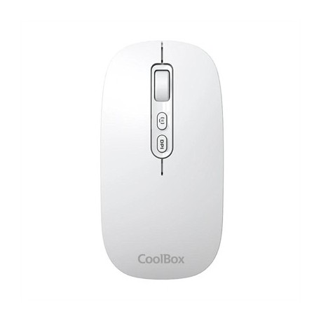 COOLBOX RATON W02-IA INALAMBRICO RF+BT BLANCO