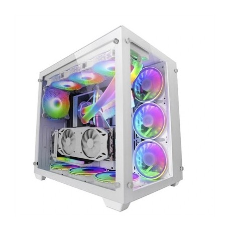 MARS GAMING TORRE E-ATX MCV3 PREMIUM XXL WHITE