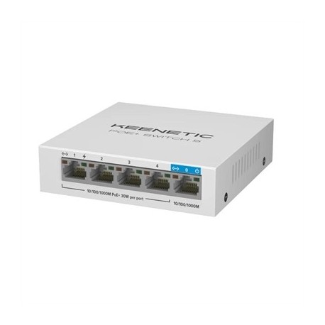 KEENETIC POE SWITCH 5 GIGABIT 5 PUERTOS