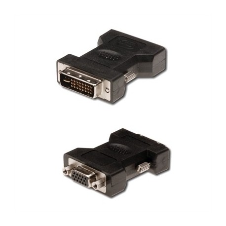 EWENT ADAPTADOR  DVI-I 24+5 MACHO A VGA-F