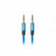 CABLE MINIJACK LANBERG 3.5MM M/M 3 PIN 3M PREMIUM AZUL