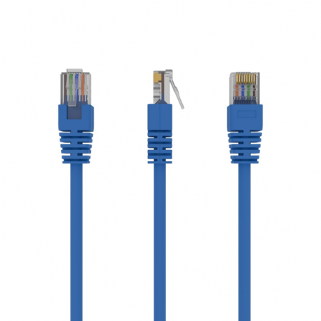 CABLE RED GEMBIRD  UTP CAT5E 5M AZUL