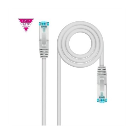 NANOCABLE LATIGUILLO CAT. 7 LSZH/SFTP 5 M GRIS
