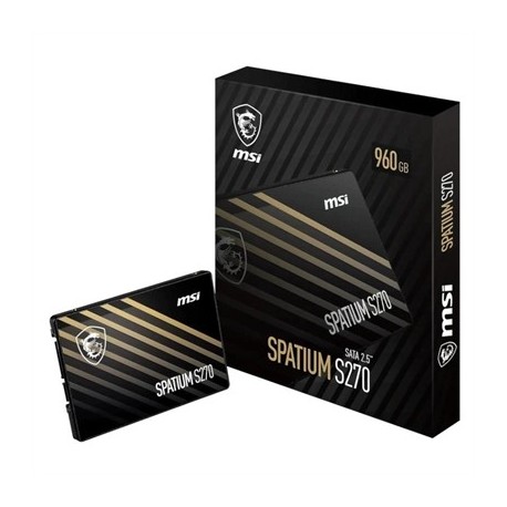 MSI SSD SPATIUM S270 960GB 2.5" SATA 3 6GBPS