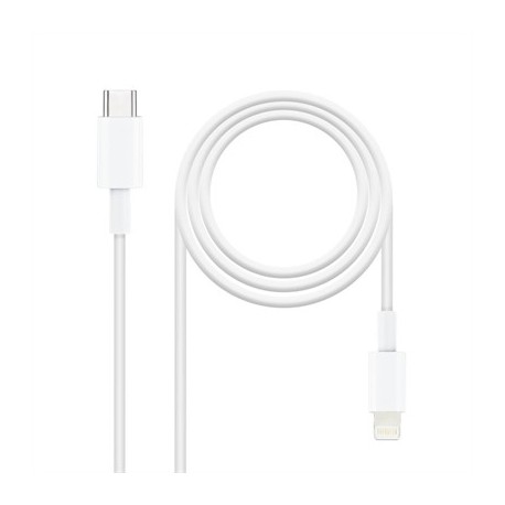 NANOCABLE CABLE LIGHTNING A USB-C 2 METROS