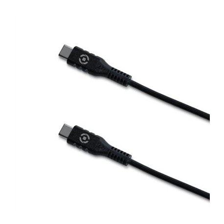 CELLY CABLE USB-C - USB-C  60W 1M NEGRO