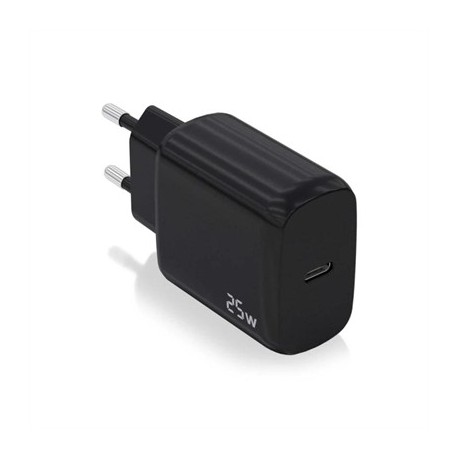 AISENS CARGADOR 25W USB-C PD3.0 1XUSB-C NEGRO