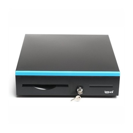 IGGUAL CAJON PORTAMONEDAS IRON-30B 42CM 5+7/7+5