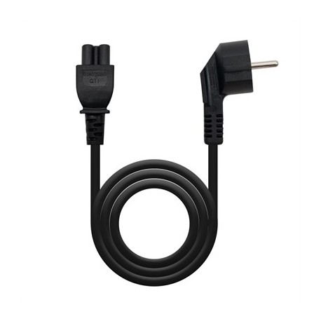 NANOCABLE CABLE ALIM. TREBOL, CEE7 /M-C5/H, 1.5M
