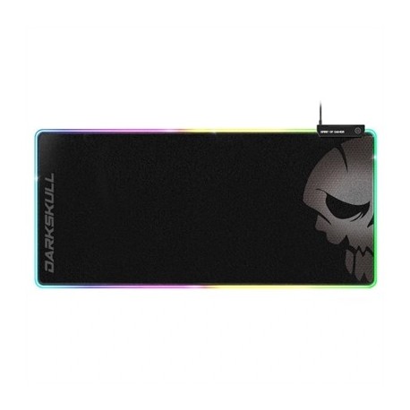 SPIRIT OF GAMER ALFOMBRILLA DARKSKULL RGB+HUB XXXL