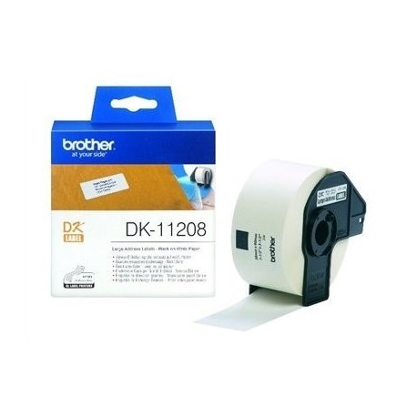BROTHER ETIQUETAS DK11208 DIRECCION 38X90MM