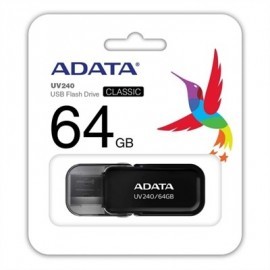 ADATA LAPIZ USB UV240 64GB USB 2.0 NEGRO