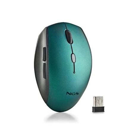 NGS RATON INALAMBRICO CON TECLAS SILENCIOSAS AZUL