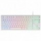 MARS GAMING TECLADO MK023 TKL FRGB BLANCO