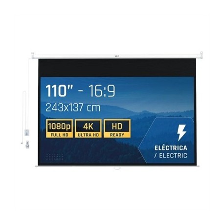 IGGUAL PANTALLA ELECTRICA 16:9 110" 243X137 CM