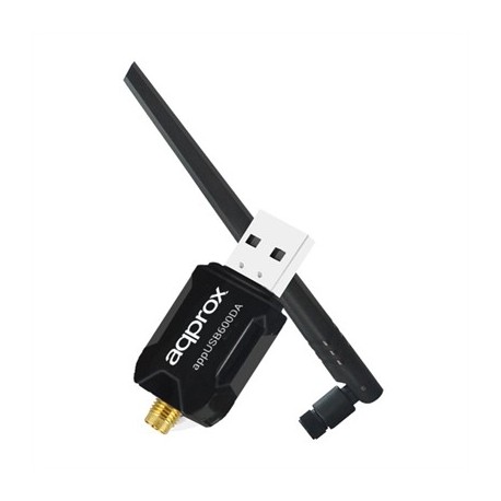 APPROX APPUSB600DA TARJETA RED WIFI N600 USB