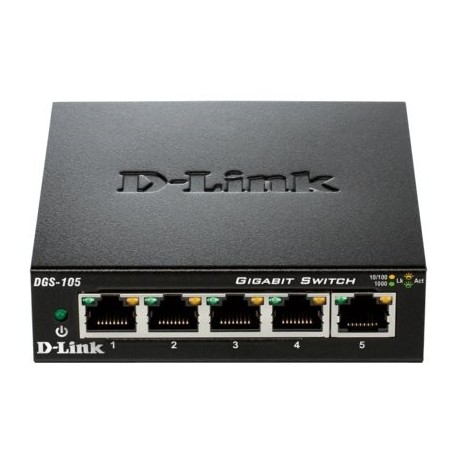 D-LINK DGS-105 SWITCH 5XGB METAL