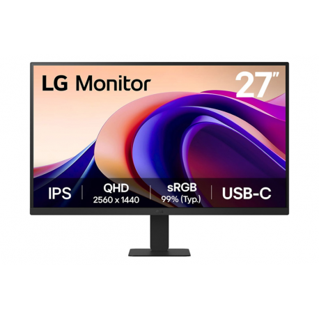 MONITOR LG 27U631A-B 27" QHD 5MS NEGRO HDMI USB-C VESA