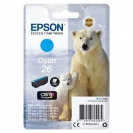EPSON CLARIA PREMIUM CARTUCHO CIAN 26