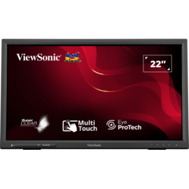 MONITOR VIEWSONIC TD2223 21,5" 1920X1080 5MS VGA DVI HDMI USB TACTIL NEGRO