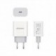 AISENS CARGADOR 20W USB-C PD3.0 1XUSB-C BLANCO