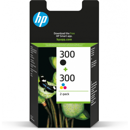TINTA HP 300 PACK NEGRO Y TRICOLOR