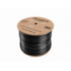 BOBINA CAT.6 LANBERG OUTDOOR FTP RJ45 COBRE GEL-FILLED FLUKE AWG24 305M NEGRO
