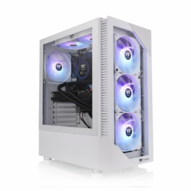 CAJA THERMALTAKE VIEW 200 TG ARGB ATX 2XUSB 3.2 SIN FUENTE BLANCO