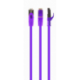 CABLE RED S-FTP GEMBIRD  CAT 6A LSZH VIOLETA 0,5 M