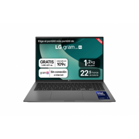 PORTATIL LG GRAM U7-255H 16GB 1TB 16" WQXGA FREEDOS