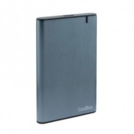 COOLBOX CAJA HDD 2.5" A-2550 ALU. SCREWLESS USB3.0
