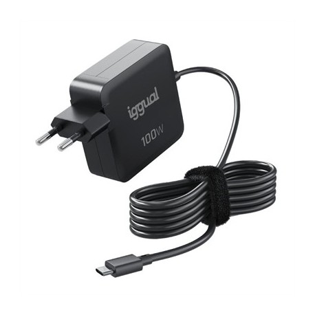 IGGUAL CARGADOR PORTATIL Y MOVIL TIPO C PD 100W