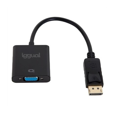 IGGUAL ADAPTADOR DISPLAYPORT (M) A VGA (H)
