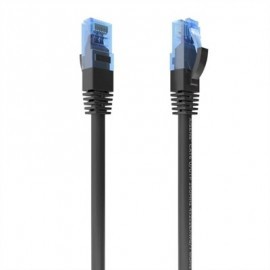 AISENS CABLE RJ45 CAT.6 UTP AWG26 CCA NEGRO 2.0M