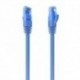 CABLE RED AISENS LATIGUILLO RJ45 CAT.6 UTP AWG26 CCA AZUL 30CM