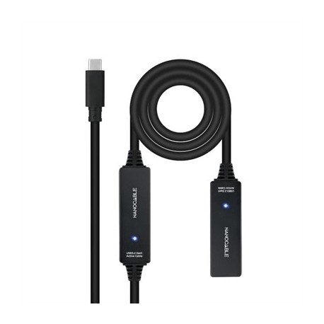 NANOCABLE CABLE USB 3.2 AMPLIF. C/M-C/H 10 M