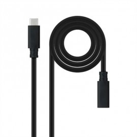 NANOCABLE CABLE USB 3.2 GEN2X2 100W C/M-H 0,5 M